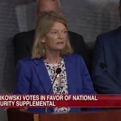 Murkowski voted in favor of national security supplemental