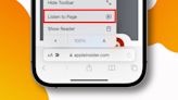How to use Siri to read a web page in iOS 17