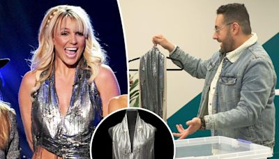 Britney Spears’ 2012 ‘X Factor’ chainmail halter top up for auction, could fetch five figures