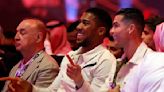 Ronaldo and Joshua share a laugh ahead of Fury vs Usyk