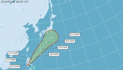 今年第一個颱風艾維尼生成！氣象署揭路線、曝對台灣影響