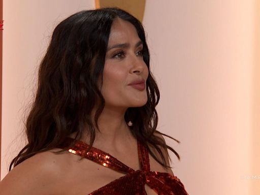 Salma Hayek's dog diva: The heroic pooch who saved the day!