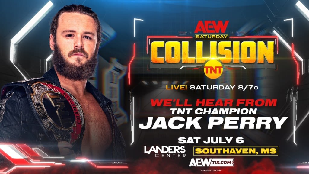 Jack Perry Segment, Trios Match, And More Added To 7/6 AEW Collision