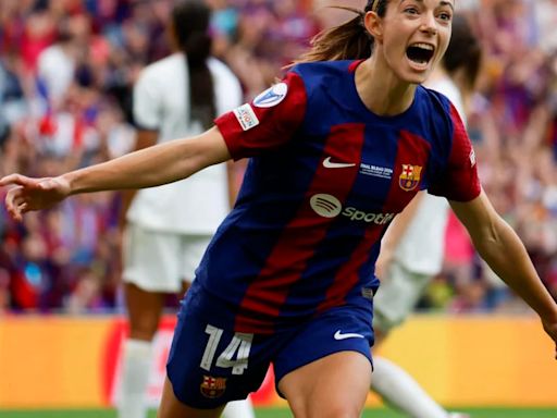 Aitana Bonmatí y Alexia Putellas coronan al Barcelona en la Champions: 2-0 frente al Olympique de Lyon