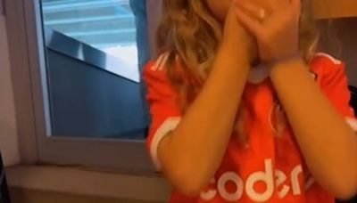 El show de River de la pequeña hija de Demichelis