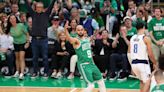 White arrives to championship parade with new teeth, awesome Celtics hat