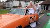 Dukes of Hazzard fan turns up to wedding in iconic General Lee car