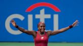 Coco Gauff defeats Maria Sakkari in Washington for her fourth title. Dan Evans wins the men's final