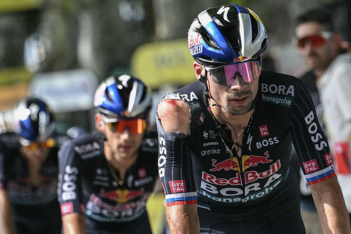 Primož Roglič abandons the Tour de France after crashing on stage 12