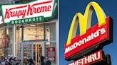 McDonald's Is Bringing Krispy Kreme Donuts to the Menu at Select Locations