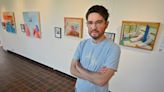 'Home for me is making art': Central Mass. artist living with cystic fibrosis shares his medical odyssey through art