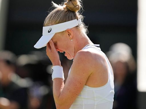 'That will sting for a long time': Harriet Dart left in tears on court after Wimbledon loss