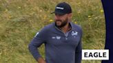 The Open 2024: Jaeger holes 127-yard eagle from the rough