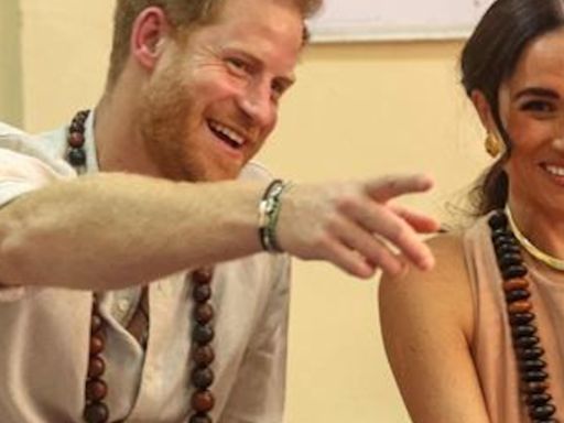 Prince Harry & Meghan Markle Step Out During Their First Trip to Nigeria - E! Online