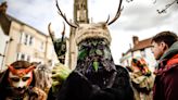 Ancient folklore figure of Green Man inspires design for coronation invitation