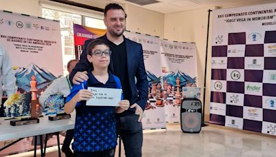 Nuevo impacto del argentino Faustino Oro, el niño de 10 años que revoluciona el ajedrez: terminó segundo e invicto en el Campeonato Continental