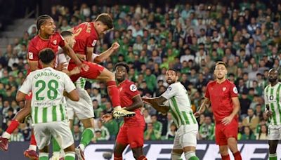 El Sevilla es el equipo de LaLiga que más marca a balón parado