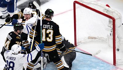 Knies scores in overtime, Matthews-less Maple Leafs avoid elimination with 2-1 win over Bruins