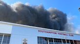 Southampton postpone Championship game against Preston after huge fire nearby