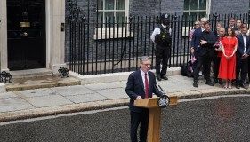 Election 2024: Keir Starmer makes first speech as PM outside Number 10: ‘Join my government of service’