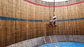 RAW VIDEO: Scientists Test Astronauts' 'Wall Of Death' For Keep Fit Sessions On The Moon 1/2