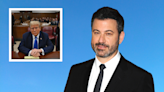 Jimmy Kimmel mocks rumors that Donald Trump "farts" in court