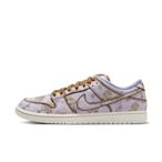 NIKE SB DUNK LOW PRO PRM 男休閒運動鞋-紫粉/卡其色-FN5880001