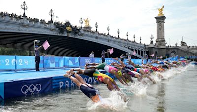 Paris Olympics digest: Highly anticipated triathlon finishes with surprise win and Canada sees swimming semifinals