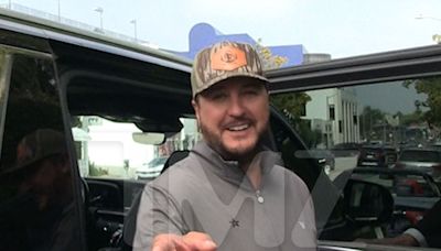 Luke Bryan Thanks Extra Meaty Butt for Breaking Fall Onstage