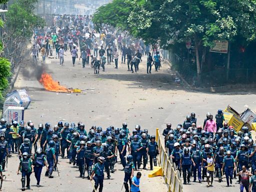 India issues Bangladesh travel advisory as students call for nationwide shutdown