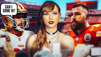 49ers' George Kittle asked Travis Kelce's permission to enter Taylor Swift's house