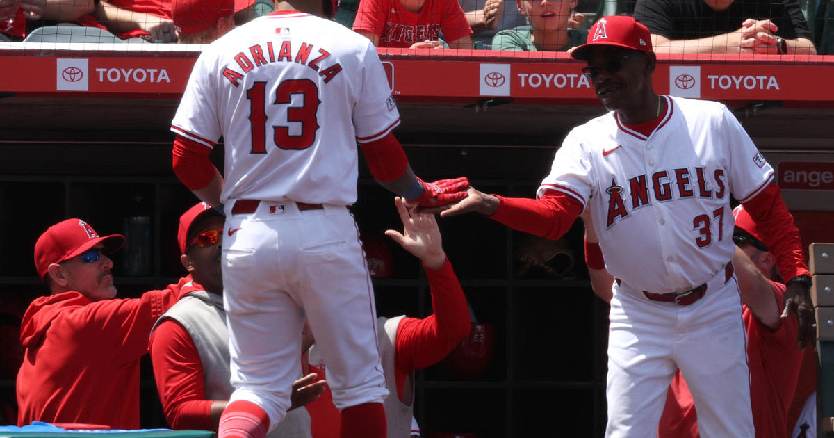 Phillies strike out 18 times, but beat Angels 2-1 on Schwarber's 2-run single