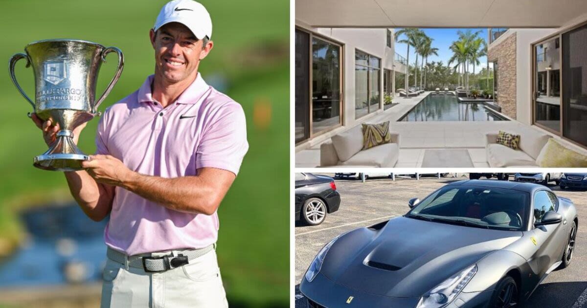 Rory McIlroy owns £900K car collection, mansions and has enormous net worth