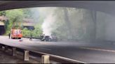 Rock Creek Parkway reopens after car fire