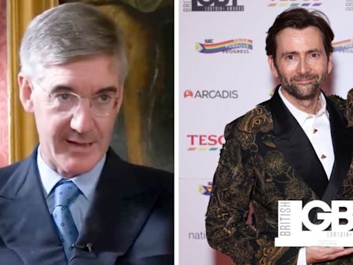 Jacob Rees-Mogg hits out at 'shameful' David Tennant in scathing rant