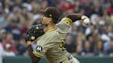 Dylan Cease strikes out 10 as the Padres combine for a 1-hitter in a 7-0 victory over the Guardians