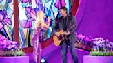Gwen Stefani and Blake Shelton perform newest song 'Purple Irises' together at ACM Awards