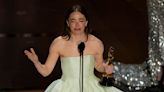 Emma Stone wins second career best actress Oscar for 'Poor Things' in tight race with Lily Gladstone