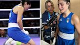 Olympic boxer says why she quit against rival who previously failed gender test