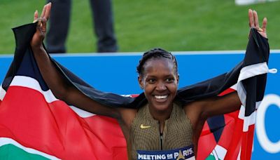 Kipyegon ready for Olympic double after improving 1500m world record