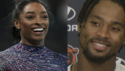 Chicago Bears S Jonathan Owens to support wife, Simone Biles, at Paris Olympics