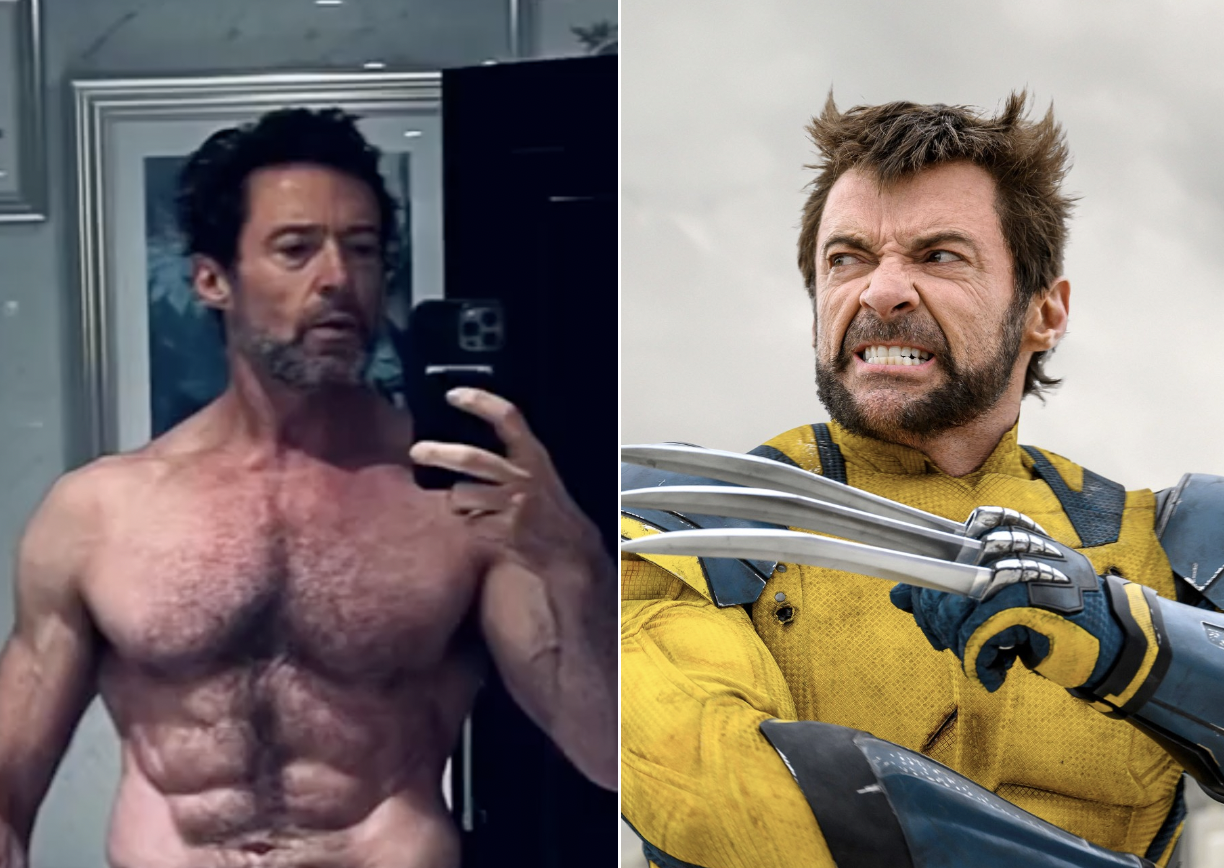 Hugh Jackman Says ‘Deadpool & Wolverine’ Director Shouted ‘Fresh Lube on Hugh!’ to Make His Muscles Pop and ‘Put on Oil...