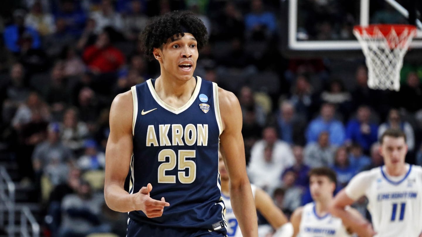 Indiana Pacers take Akron forward Enrique Freeman with 50th overall pick in 2024 NBA Draft