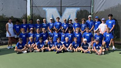 McCallie Middle School Tennis Sweeps Collegedale