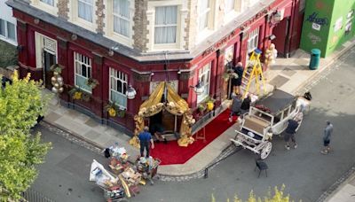 EastEnders shock wedding revealed by new pics as fans 'work out' who's set to tie the knot