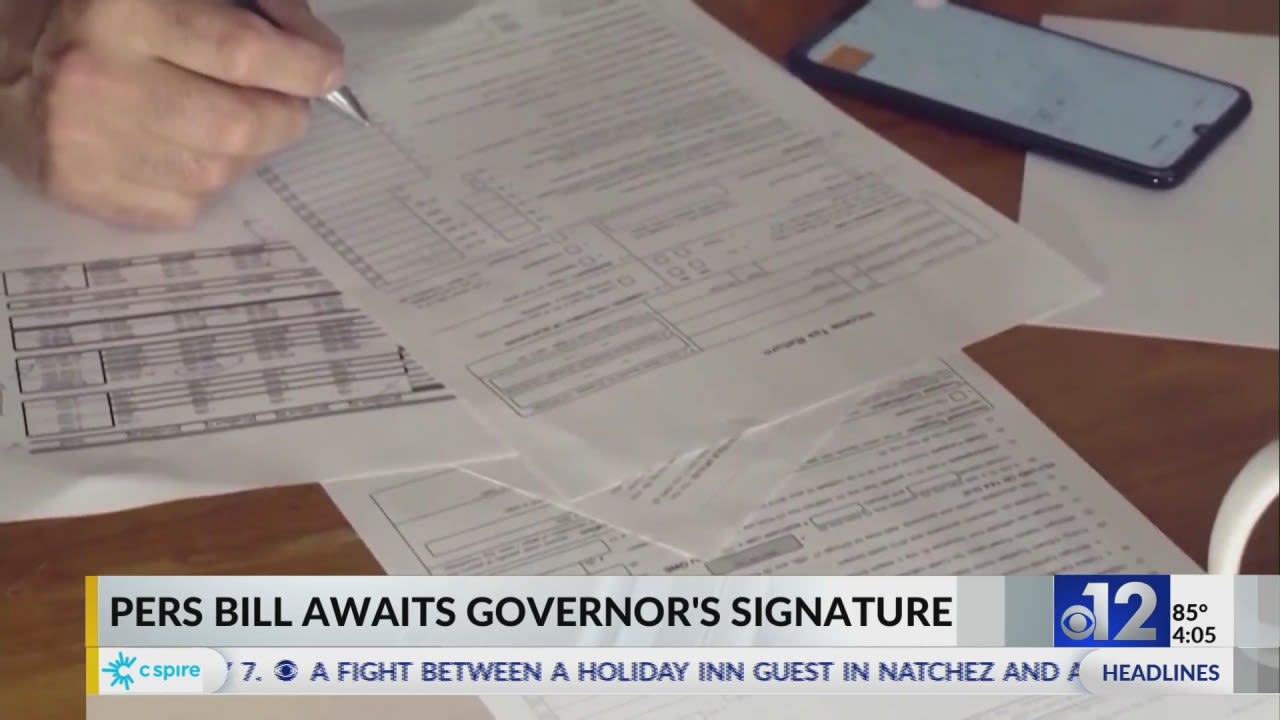 PERS bill awaits Mississippi governor’s signature