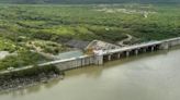 Desfogue de Agua desde la Presa El Cuchillo hacia Tamaulipas