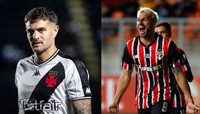 Vasco x São Paulo: onde assistir ao vivo e escalações da partida