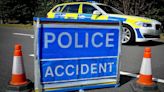 Two in hospital as crash shuts road for two hours