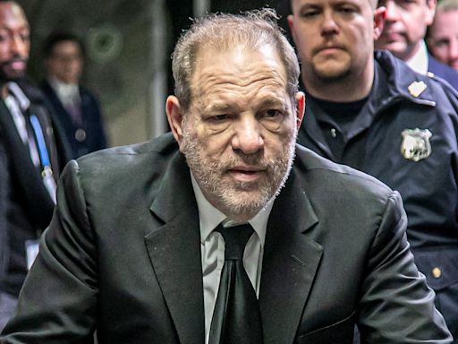 Frail Harvey Weinstein wheeled into court as Hollywood monster faces retrial